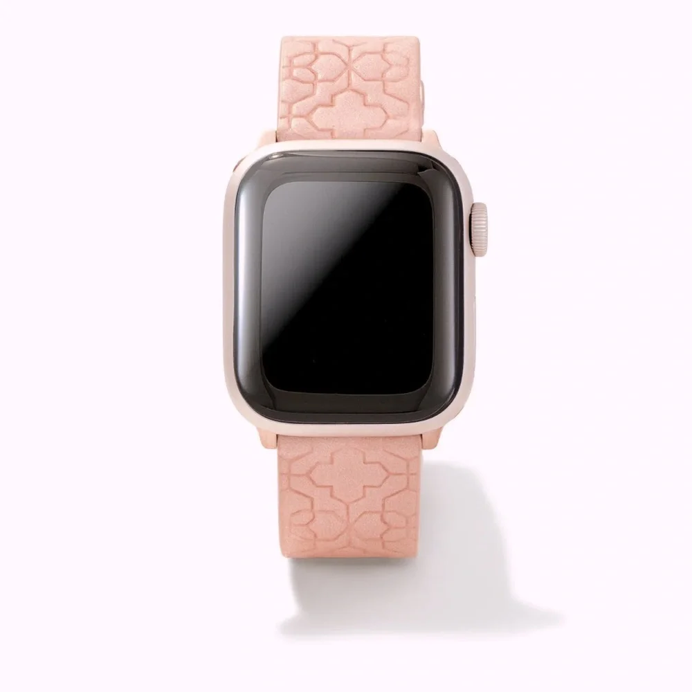 Kendra Scott Filigree Leather Watch Band - Picture 1 of 11